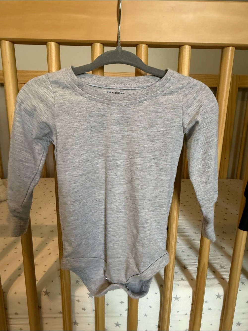 EUC Little Bipsy Core Basics Bodysuit Bundle:  Size 6-9M (Black, White & Grey) - Picture 6 of 7